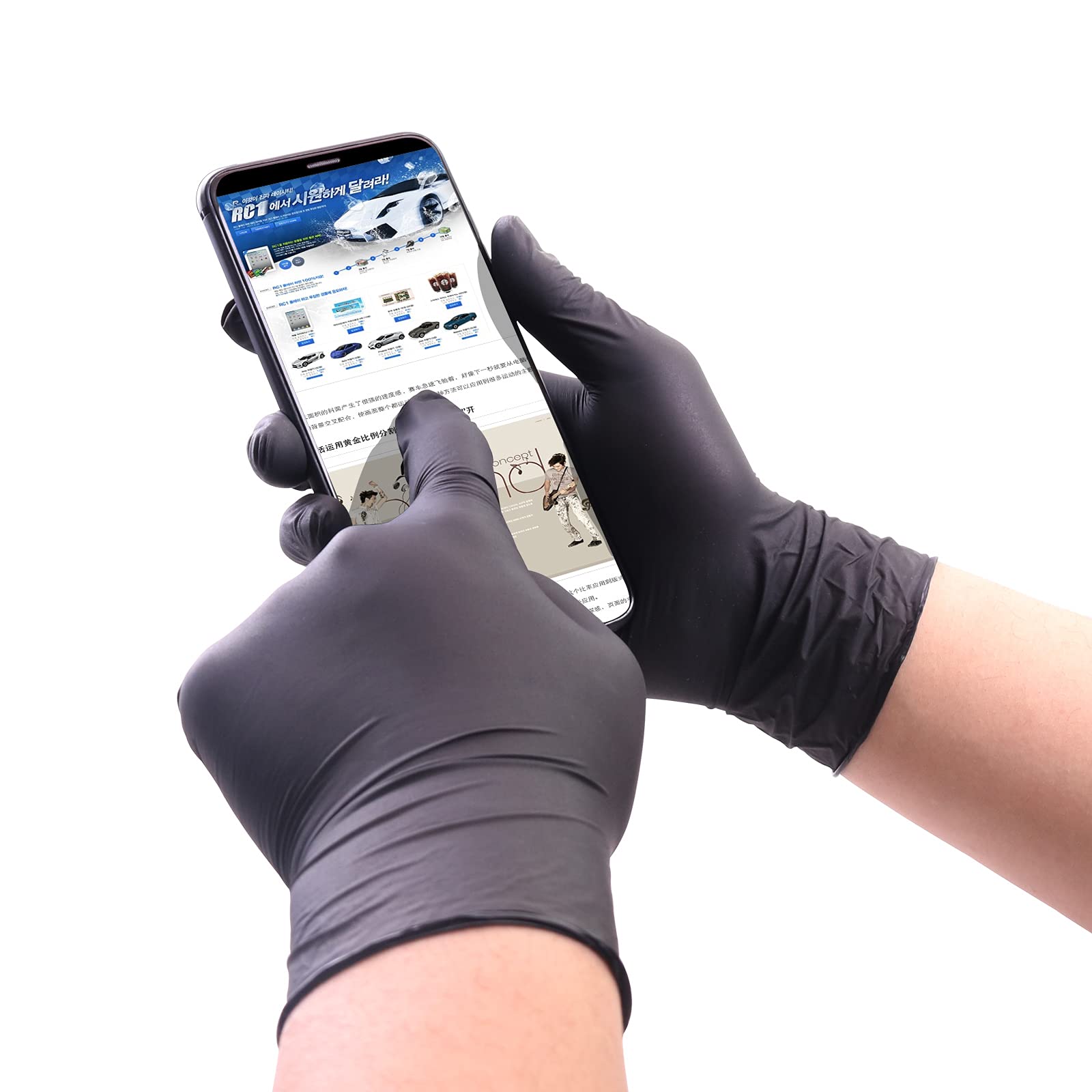 Wostar gloves shown in side-pack view for easy storage and quick access