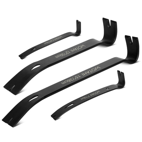 WOTAHI 5-25 inch flat pry bar for versatile prying in tight spaces.