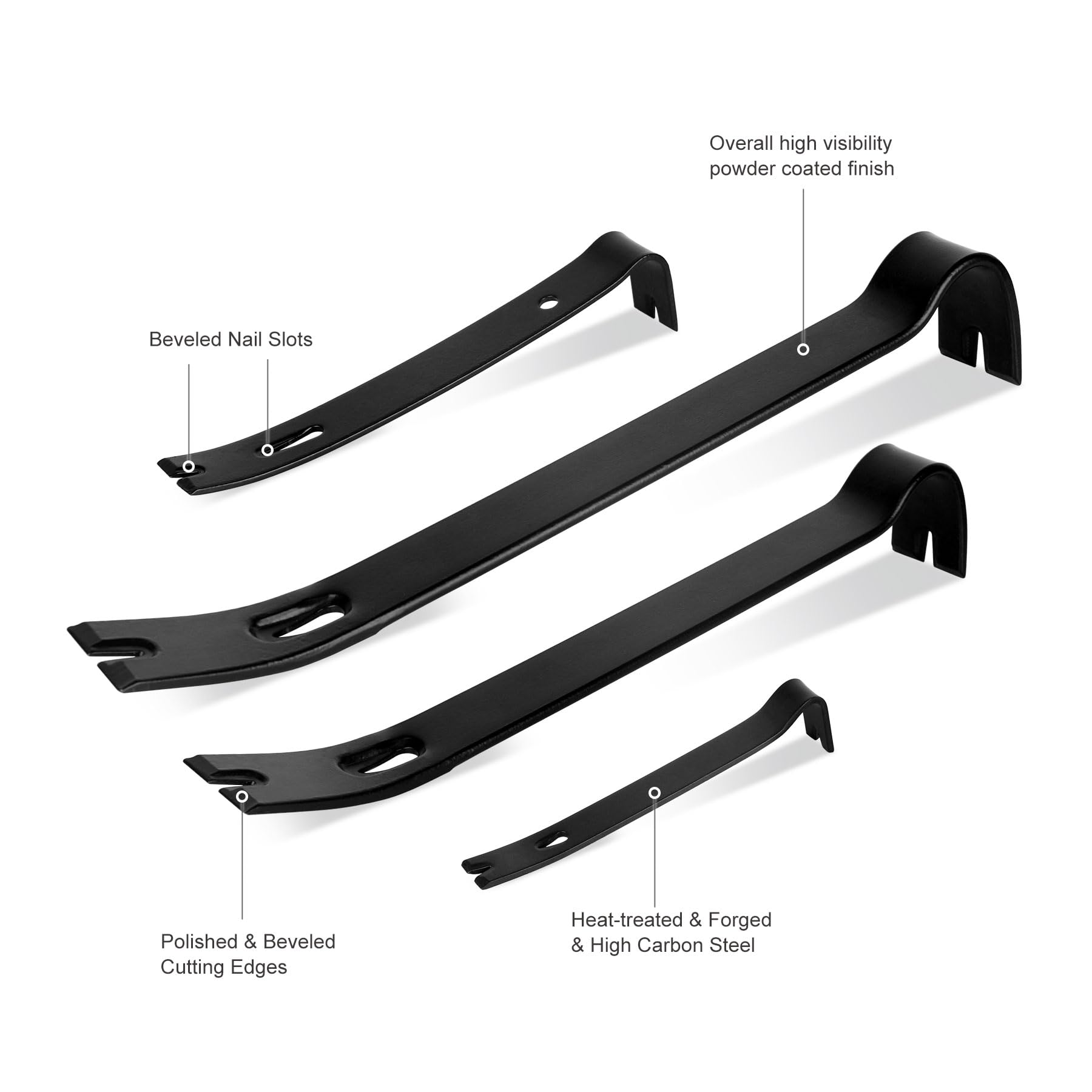 WOTAHI 7-inch nail remover tool ideal for quick nail pulls.