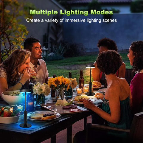 Wowag wireless touch control lamp enables easy brightness and color changes