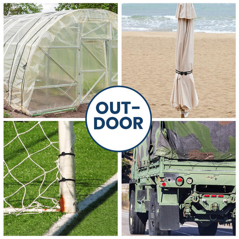 Wowangce versatile bungee cords for cargo and equipment attachment