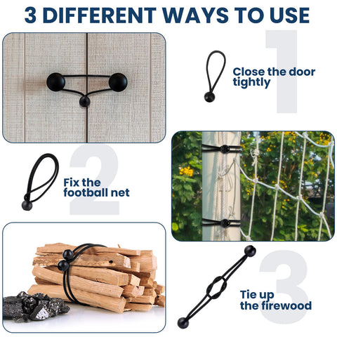 Wowangce UV-resistant bungee cords for outdoor rugged use