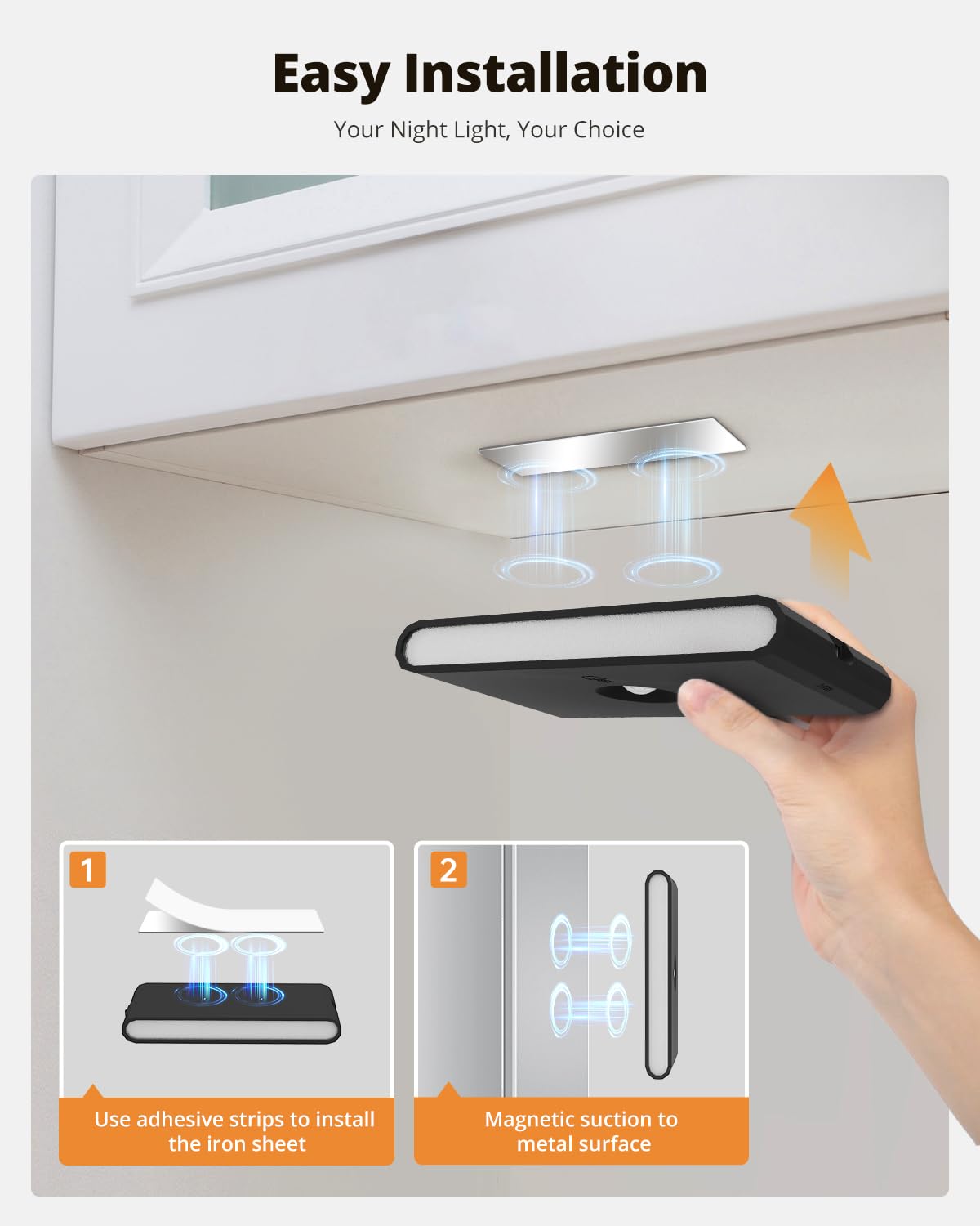 wowatt no-drill magnetic installation for quick setup