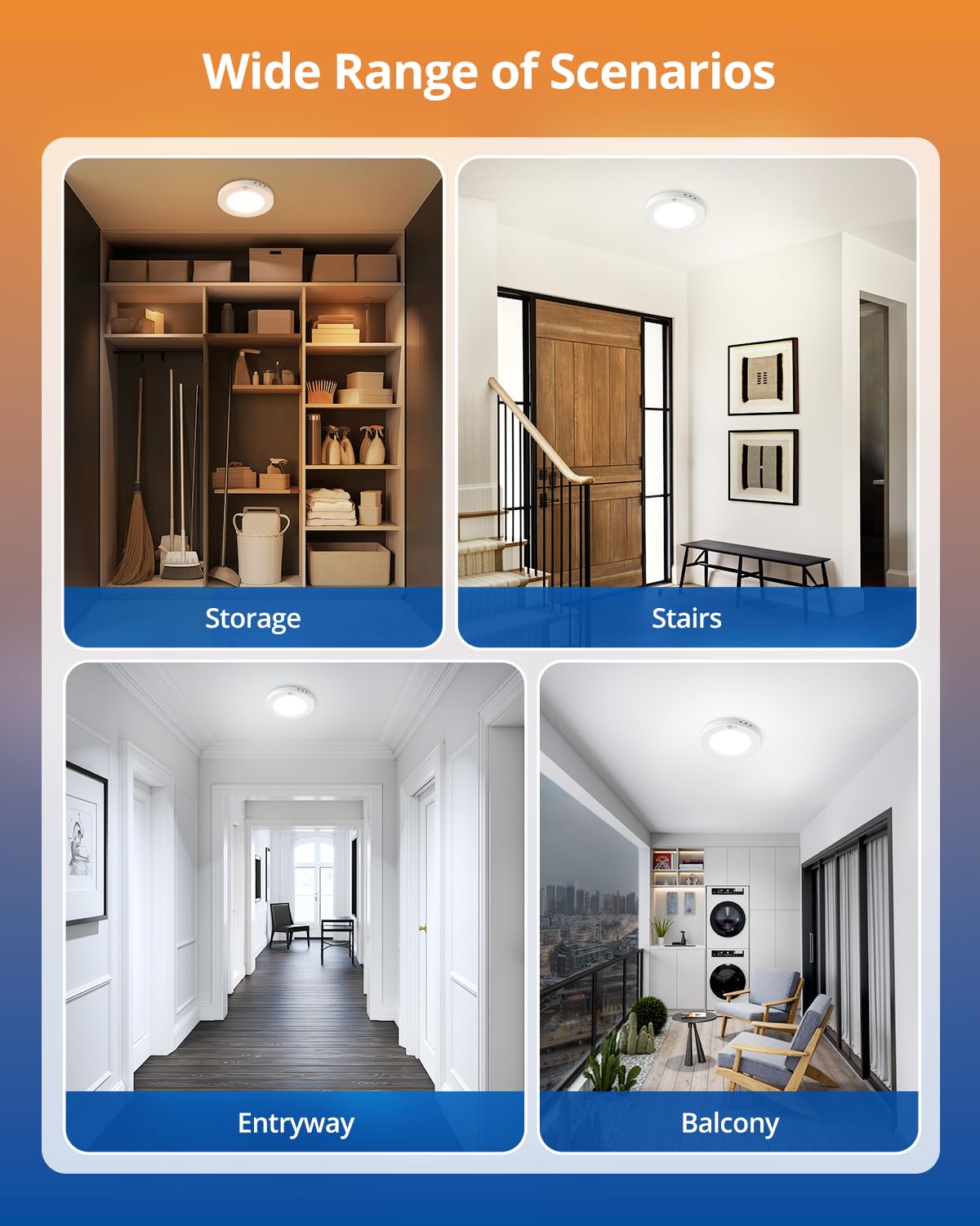 Wowatt included mounting hardware makes installation quick and clean