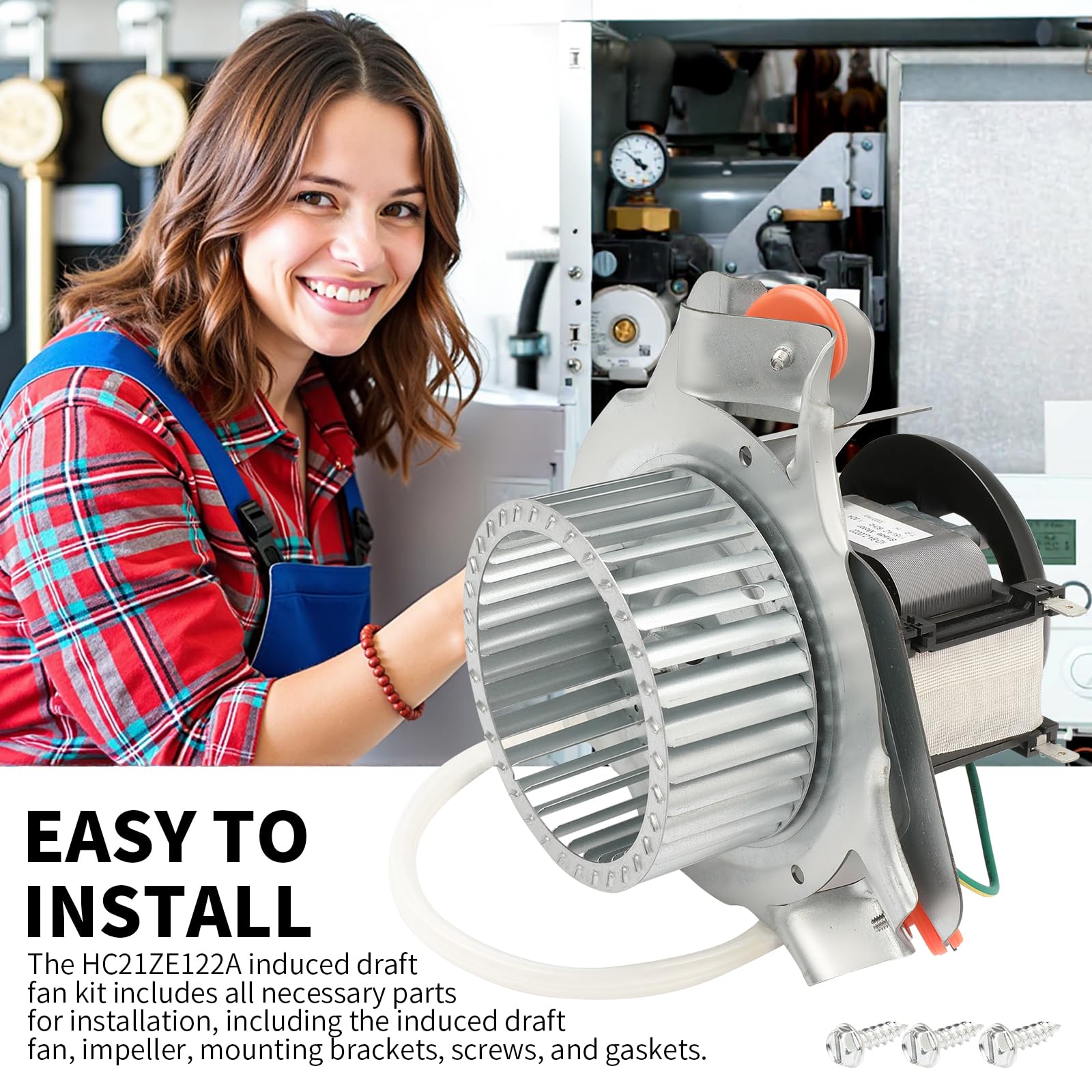 Wowewk HC21ZE122A copper coils highlight durable construction
