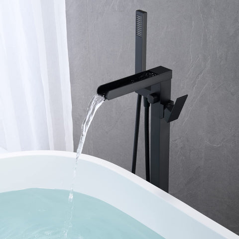 Wowkk Tripod bracket anchors the faucet securely to the floor