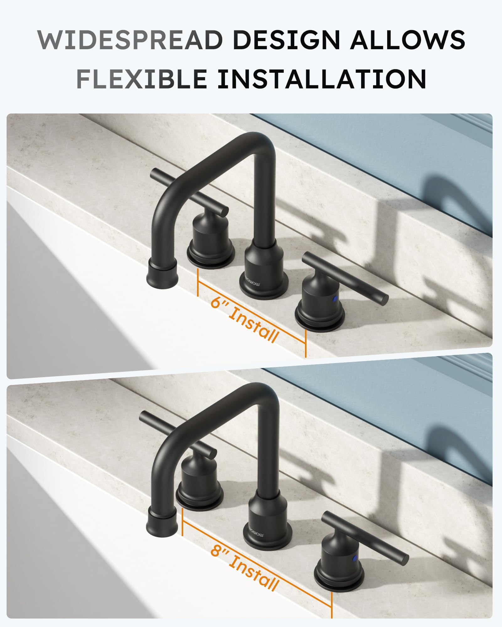 WOWOW durable brass construction for long-lasting performance
