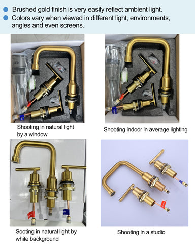 WOWOW brushed-gold finish resists tarnish and maintains a premium look.