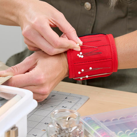 MagSnap used in a workshop for quick fastener access.