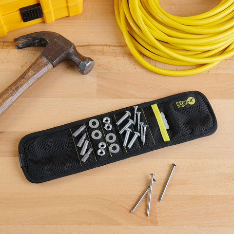 Wrap-It MagSnap shown during weekend projects with easy reach nails