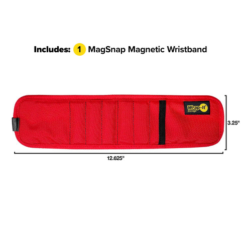 MagSnap worn on wrist during a DIY project for hands-free access.