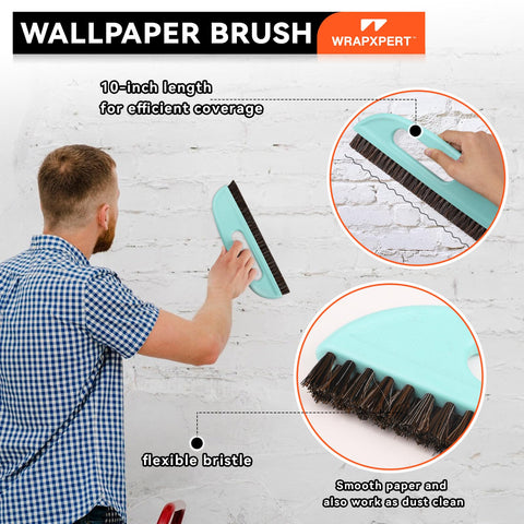 WRAPXPERT pink felt squeegee protects delicate surfaces while smoothing adhesive.