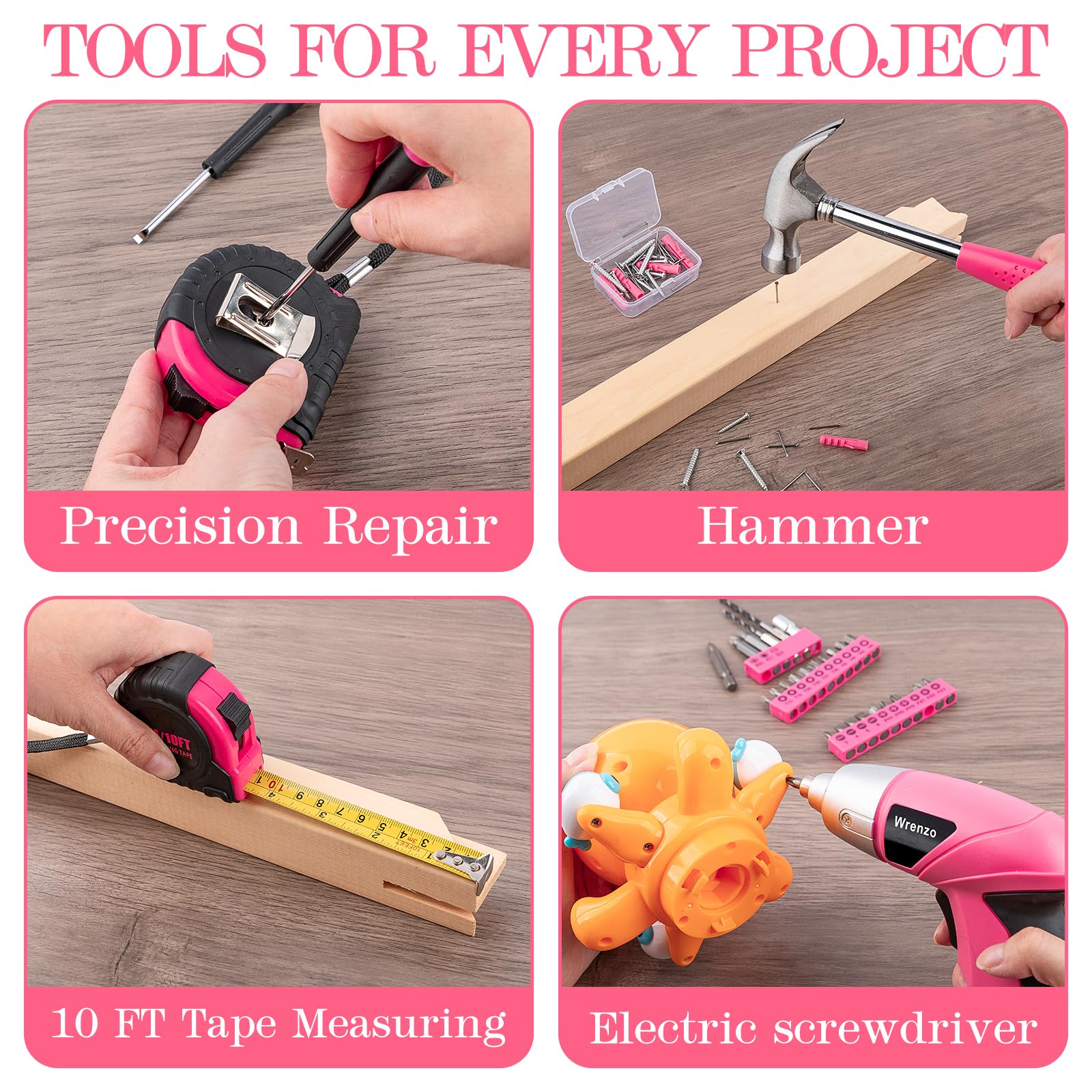 Wrenzo compact toolkit image emphasizes all-in-one DIY versatility.