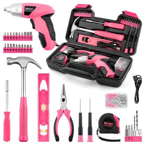 Wrenzo cordless drill image showcases lightweight power for quick home repairs.