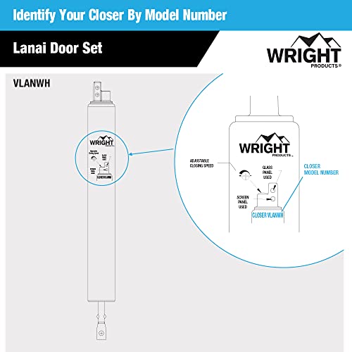 Wright Products Lanai no lock-out feature prevents accidental locking