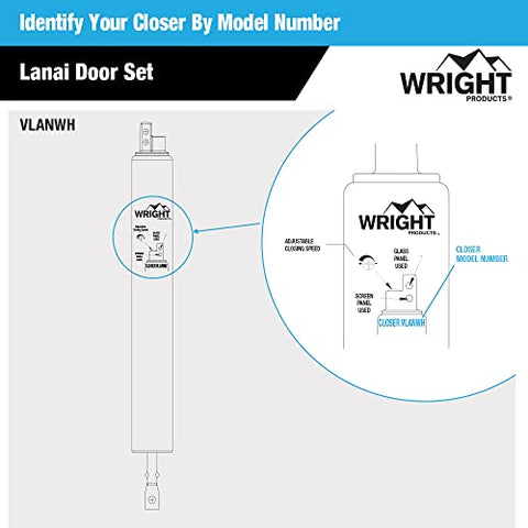 Wright Products Lanai no lock-out feature prevents accidental locking