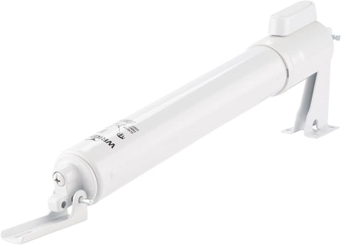 Out-swing door compatibility with single or paired closers for heavier doors.