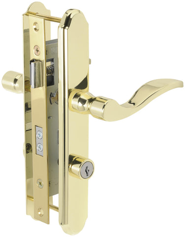 Elegant curved Serenade lever design from Wright Products