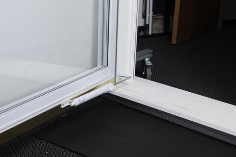 Wright Products adjustable speed close detail for controlled door movement