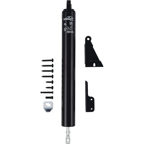 Wright Products standard-duty door closer mounted on exterior door for smooth, controlled opening.