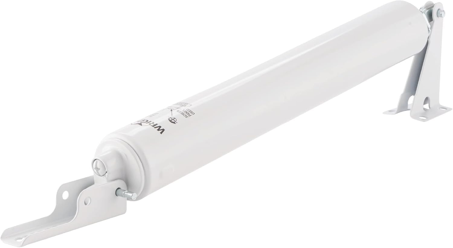 Wright Products storm door closer for out-swing doors on varied frames.