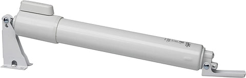 Versatile two-closer setup for heavier full-view storm doors by Wright Products.