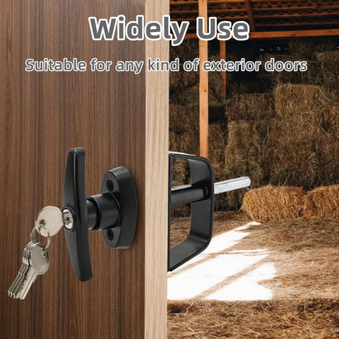 Rust-proof carbon steel housing withstands outdoor conditions.