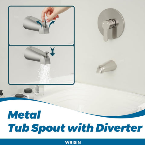 WRISIN brass valve body ensures long-lasting reliability and temperature control.