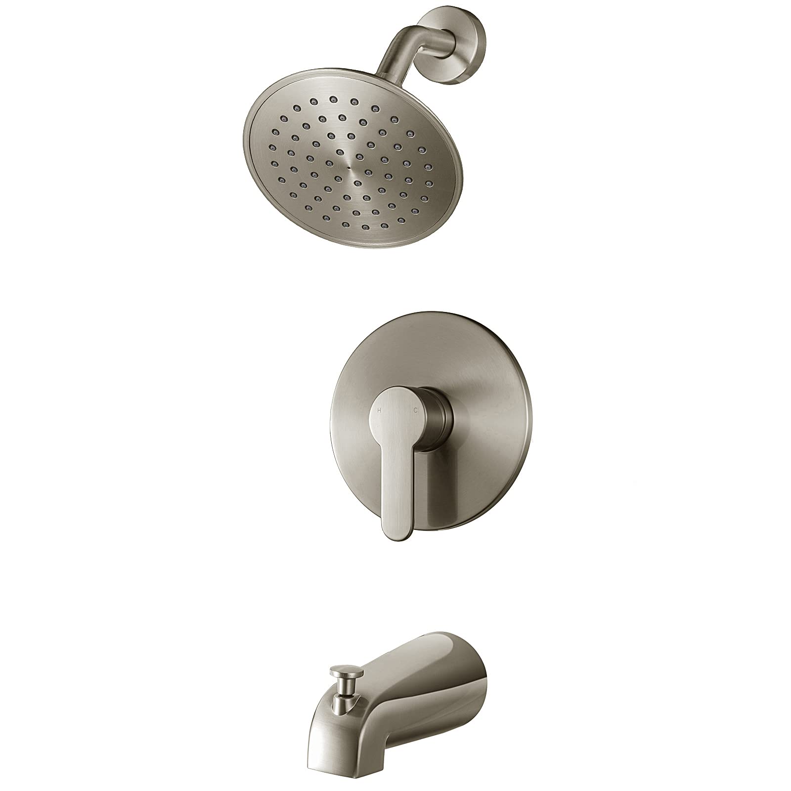 WRISIN rain shower head delivers consistent high-pressure spray for a refreshing rinse.