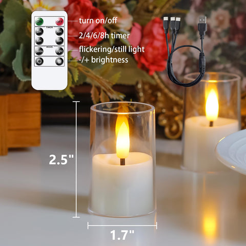 Wroxipel charging cable tealight white illustrates quick 1.5-hour recharge.