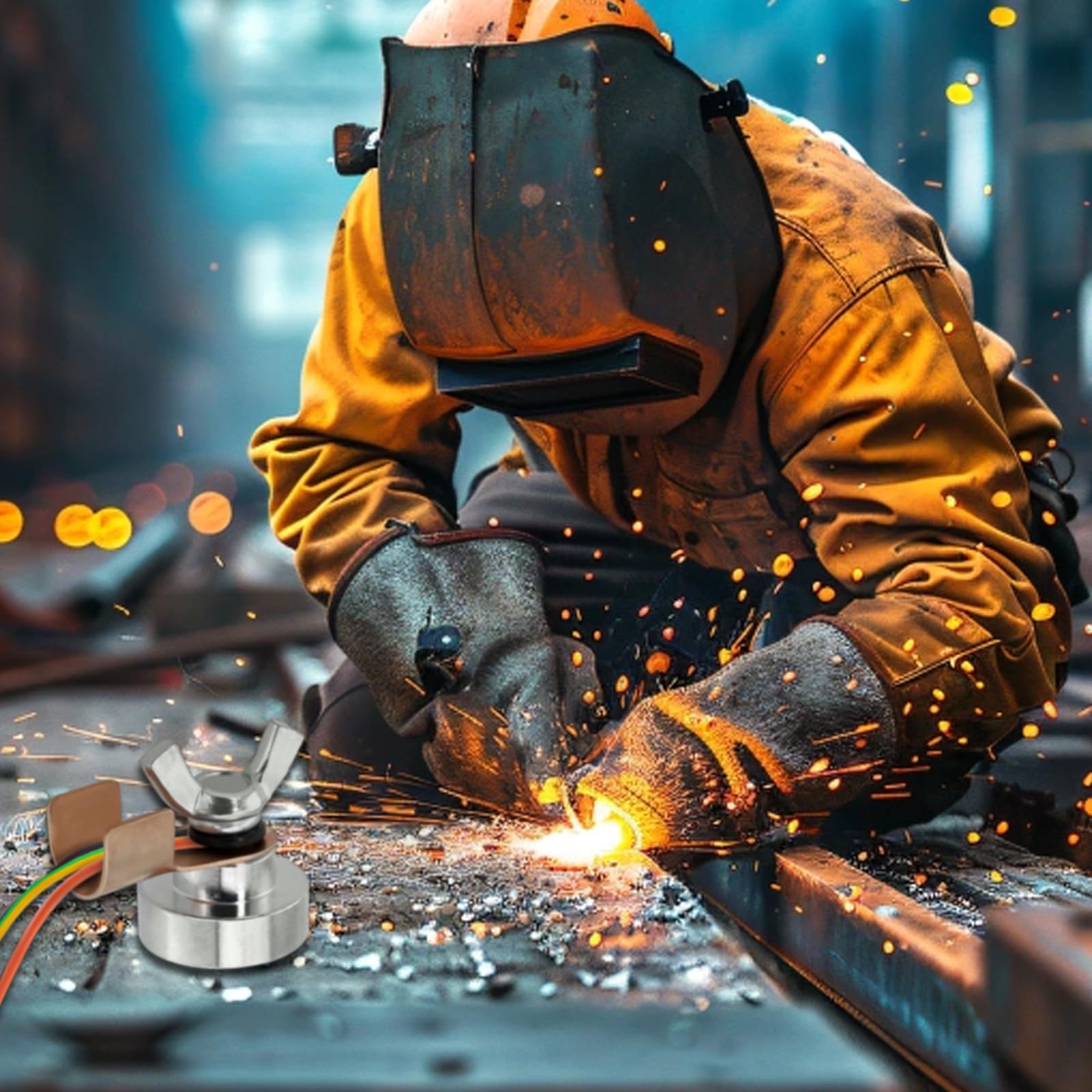 Wshxjzyay 2-pack kit keeps extra clamps ready for multiple welds or teammates.