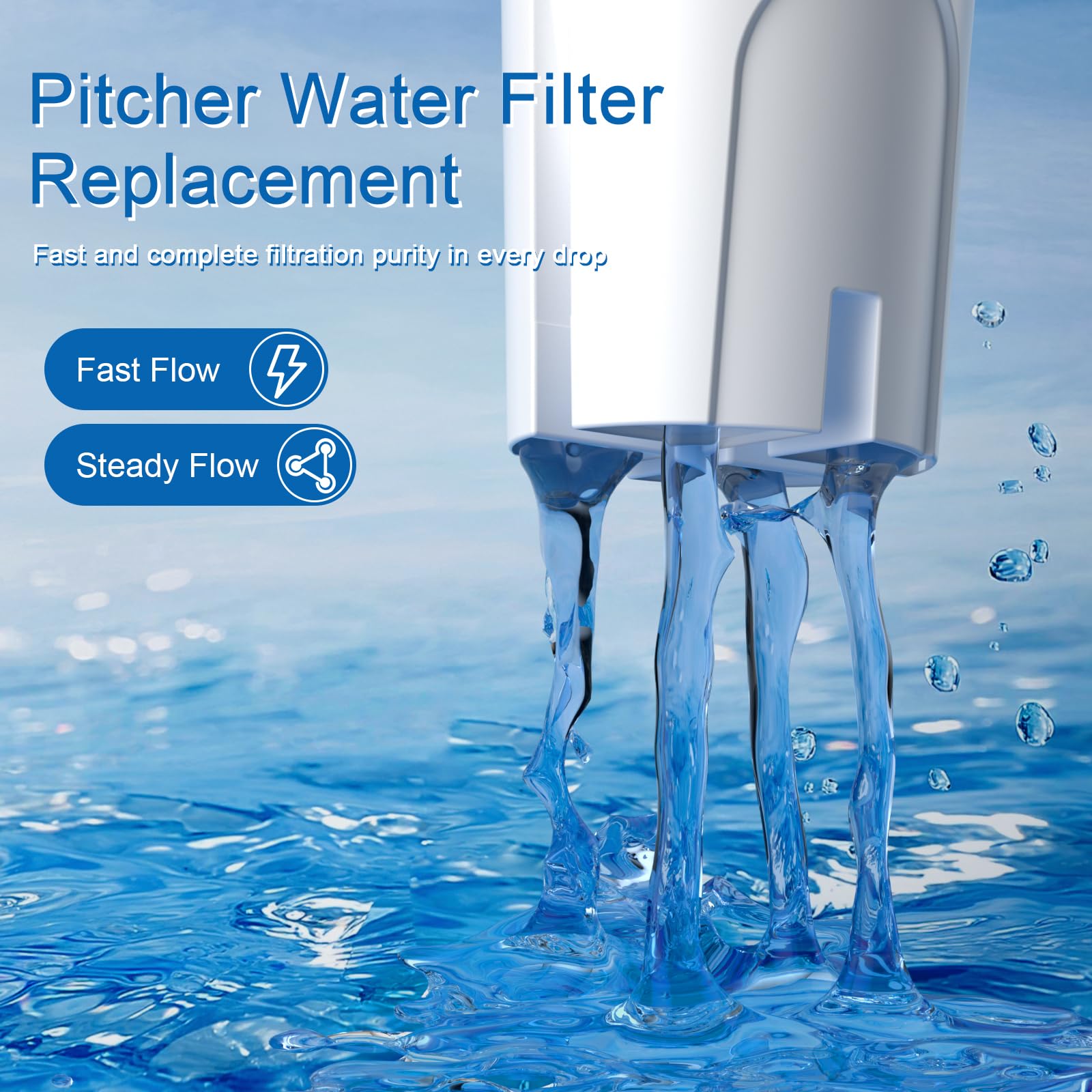 WSKFDTI BPA-free housing ensures safe, reliable filtration.