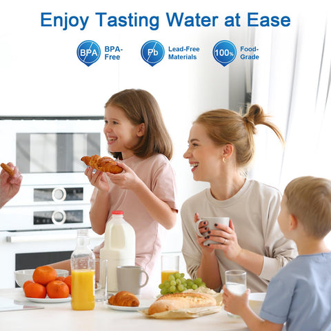 WSKFDTI multi-stage filtration targets chlorine and odors.
