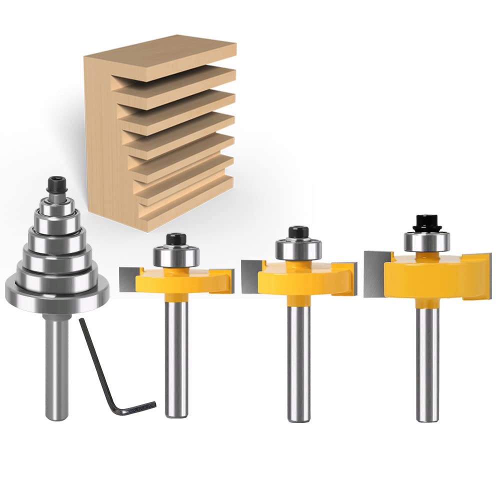 WSOOX teflon coating reduces chip buildup and heat during routing