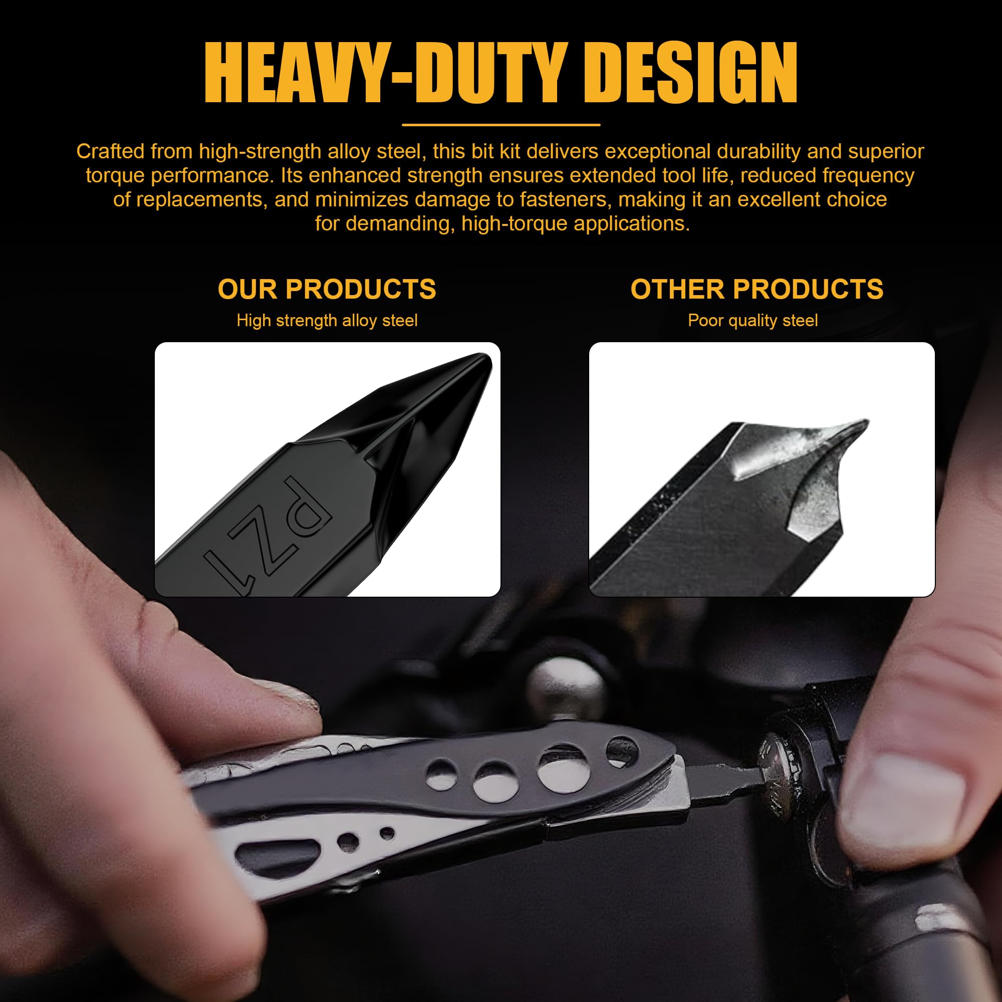 WSSODHK dual-ended bits for Leatherman tools in a compact set.