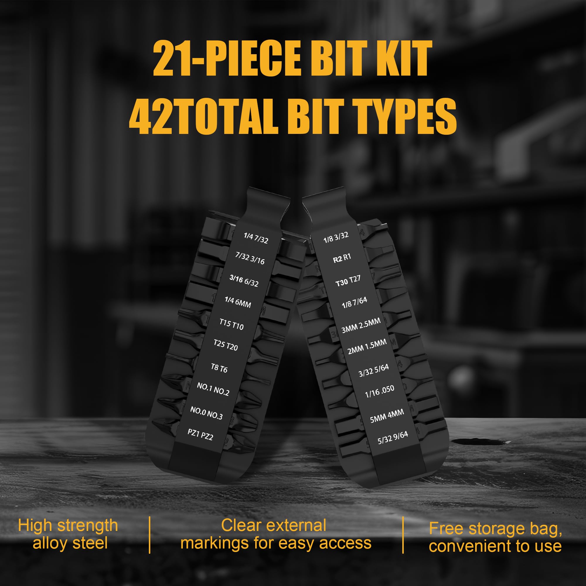 WSSODHK portable bit kit in pocket-friendly pouch for easy transport.