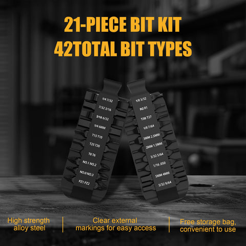 WSSODHK portable bit kit in pocket-friendly pouch for easy transport.