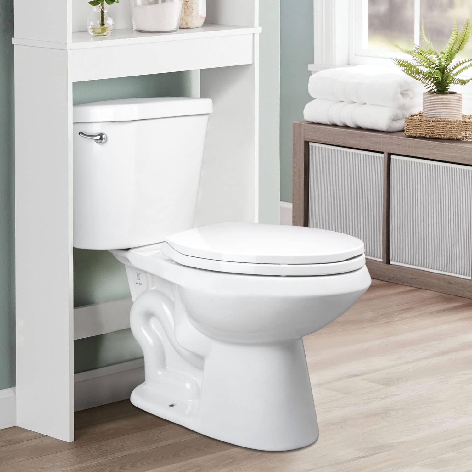 WSSROGY quick-release hinges enable easy, thorough cleaning behind the lid.