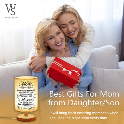 WSYEAR bedside nightstand glow creates warm, inviting mood