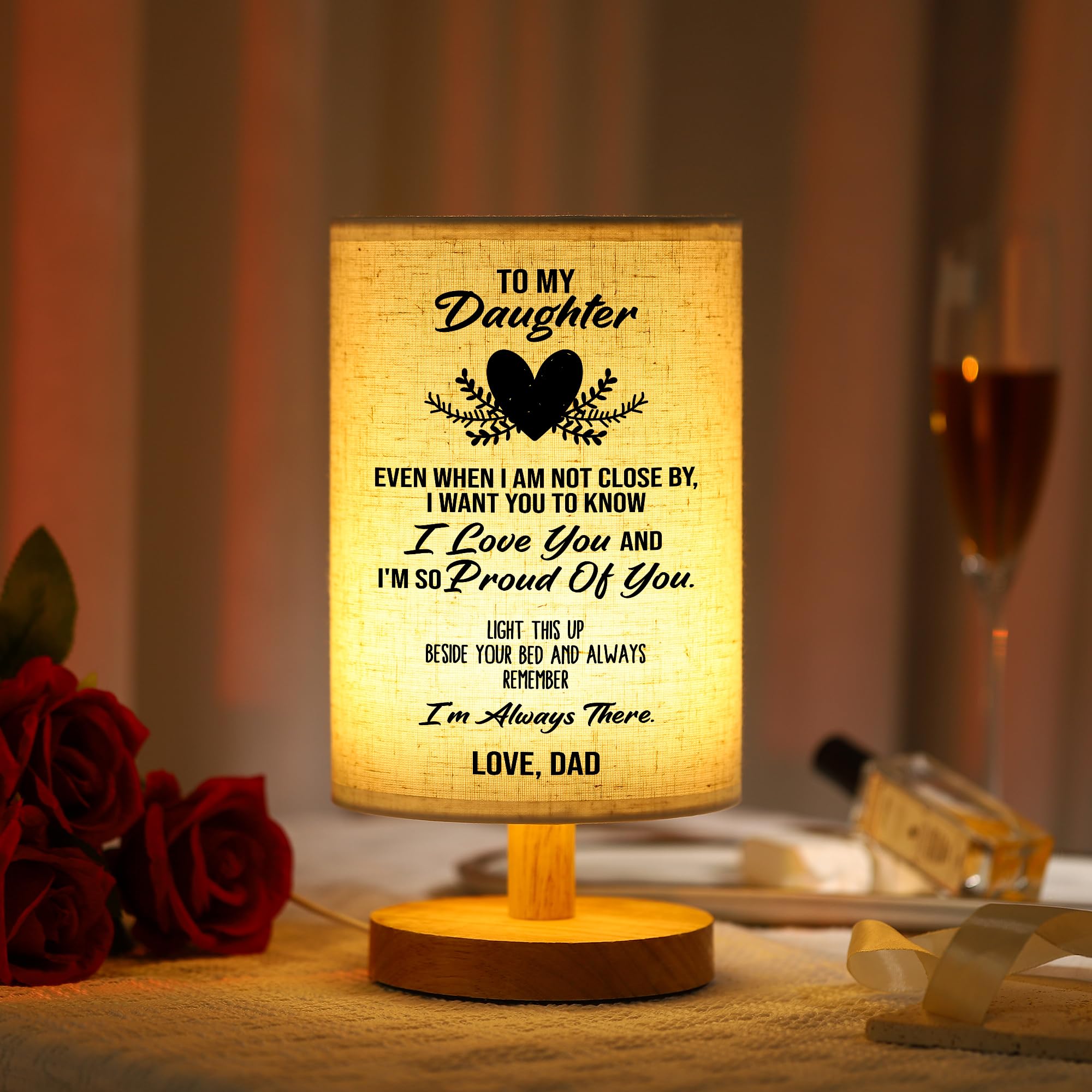 WSYEAR easy-to-display lamp that enhances bedside routines