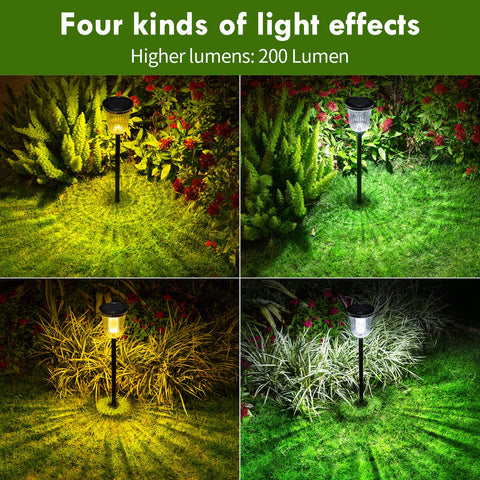 Adjustable-height WTGEGF pathway lights fit varied spaces