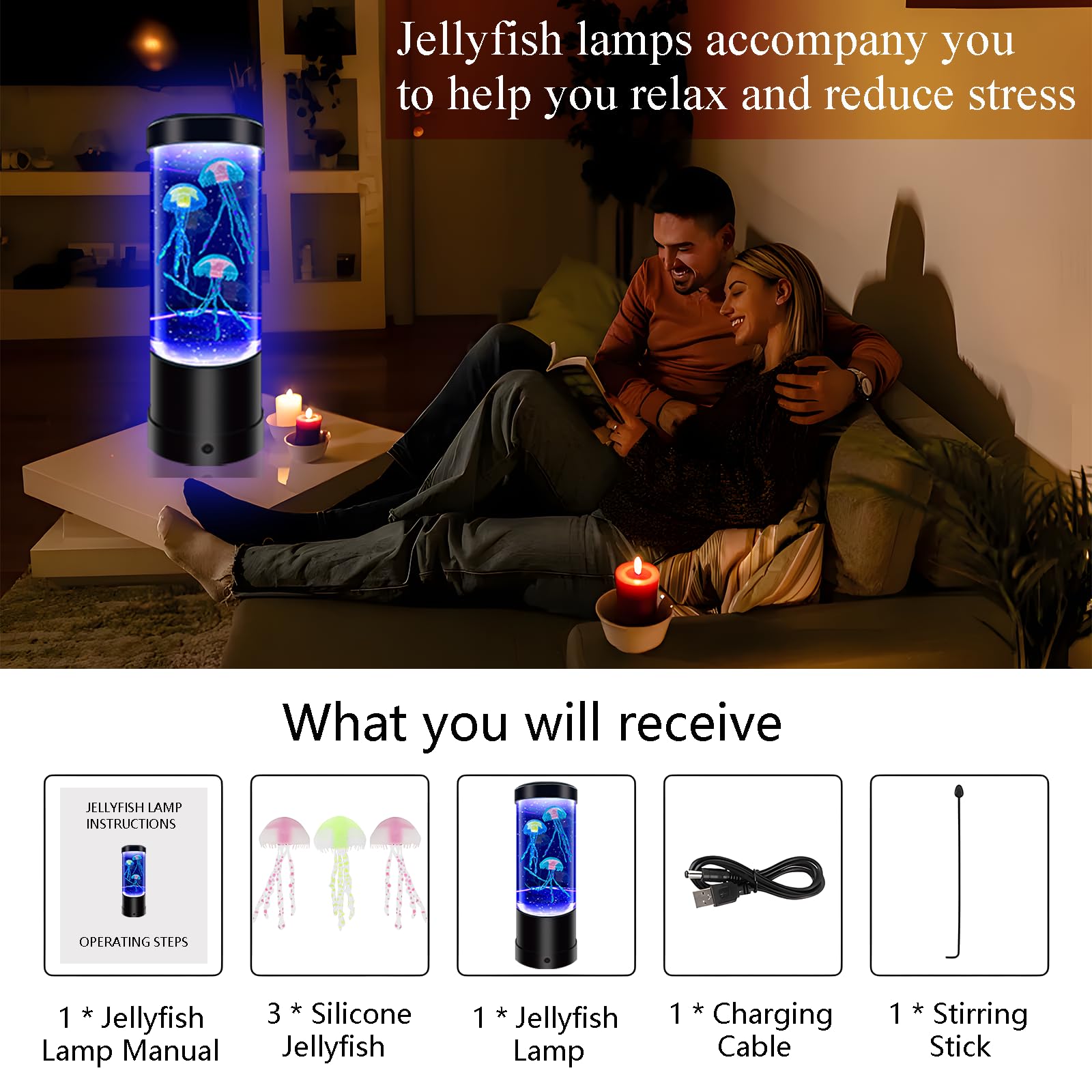 WTROESE three jellyfish display brings ocean vibe to living room
