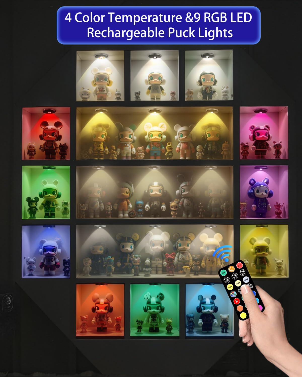 WTXPZM puck light timer function enabling auto-off