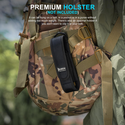WUBEN C3 holster-compatibility option offers versatile carry choices.