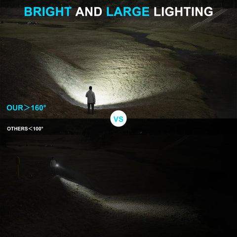 WUBEN C3 LED output 1200 lumens for bright, versatile illumination.