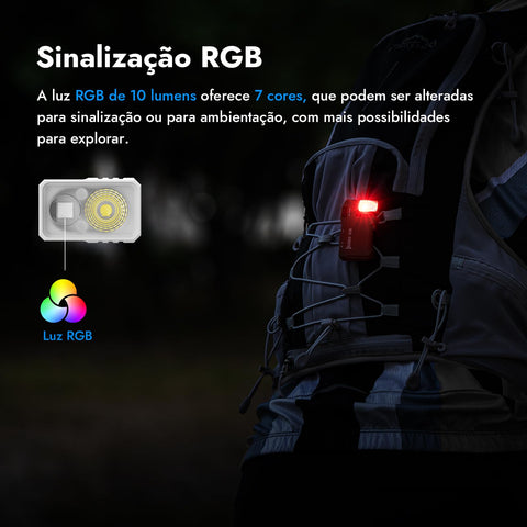 WUBEN G5 rotatable head directs light precisely when needed.