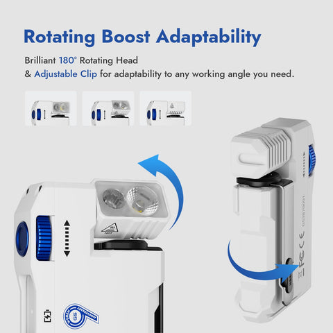 WUBEN G5 Type-C charging for quick, convenient recharges.