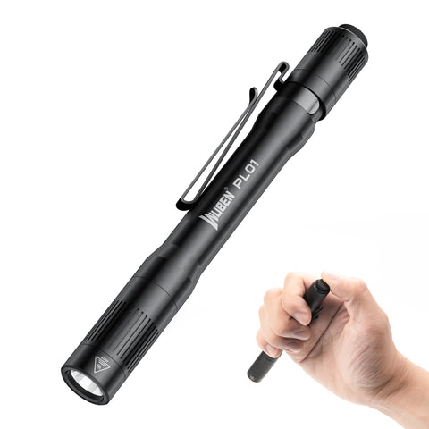 WUBEN PL01 650lm beam close-up for precise short-range illumination