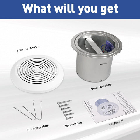 Wudey V2262-50 50 CFM compact unit for effective moisture control