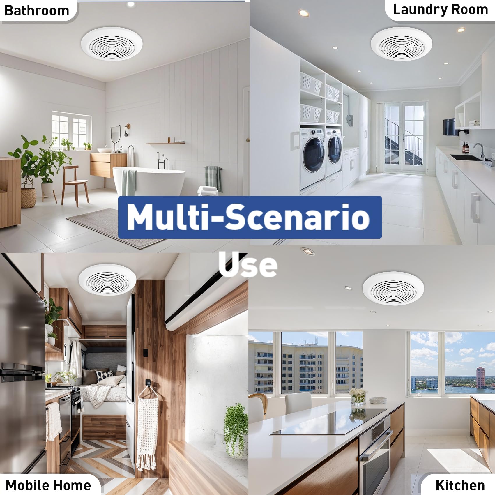Wudey V2262-50 suitable for bathrooms, laundry rooms, kitchens, and garages
